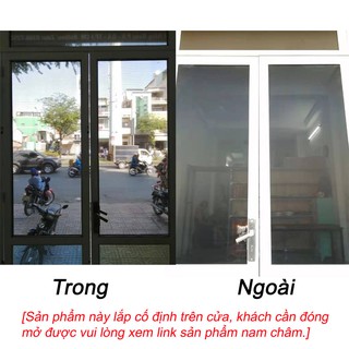 [Có làm theo yêu cầu] Lưới chống bụi chống kiến ba khoang khung nẹp cố định