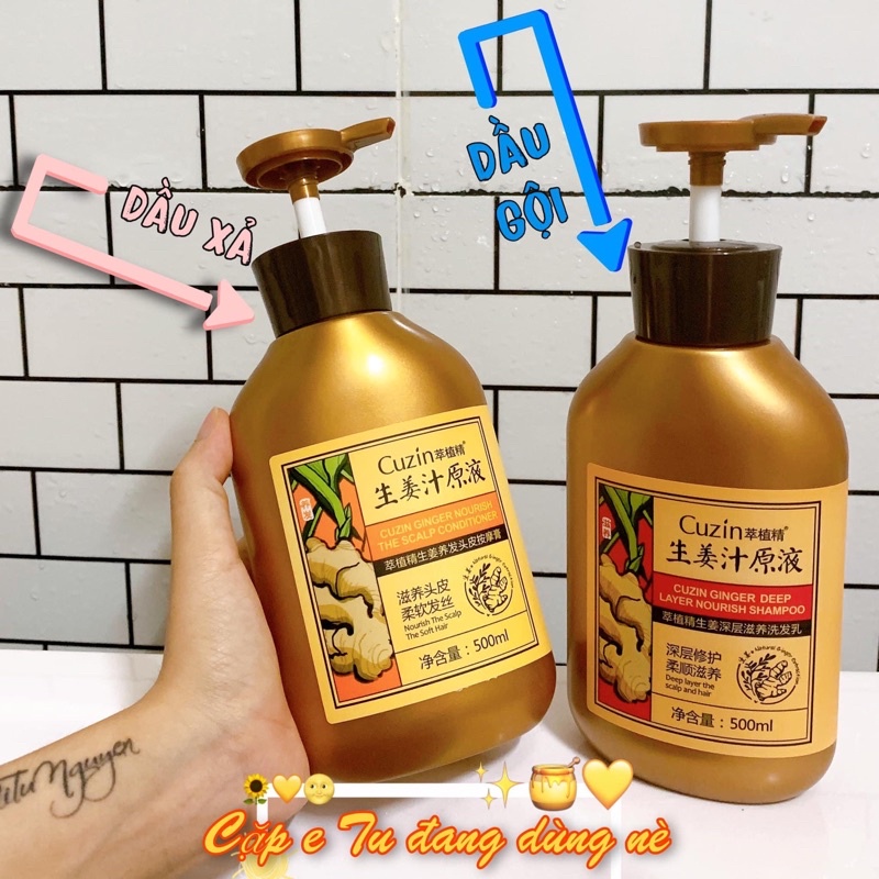 cặp dầu gội- dầu xả