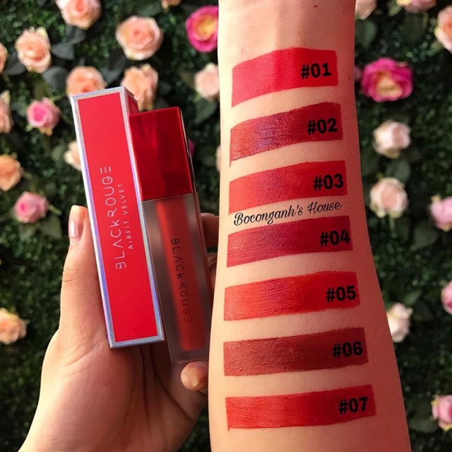 SON KEM LÌ BLACK ROUGE AIR FIT VELVET TINT | Thế Giới Skin Care