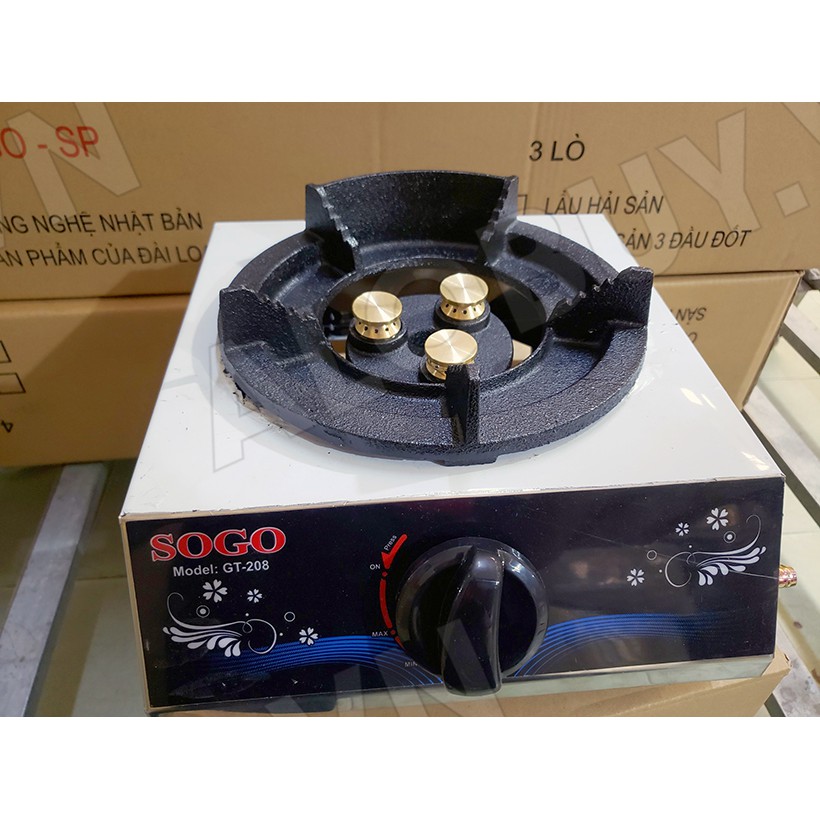 Bếp khè gas bán công nghiệp SOGO GT-208G-3DD