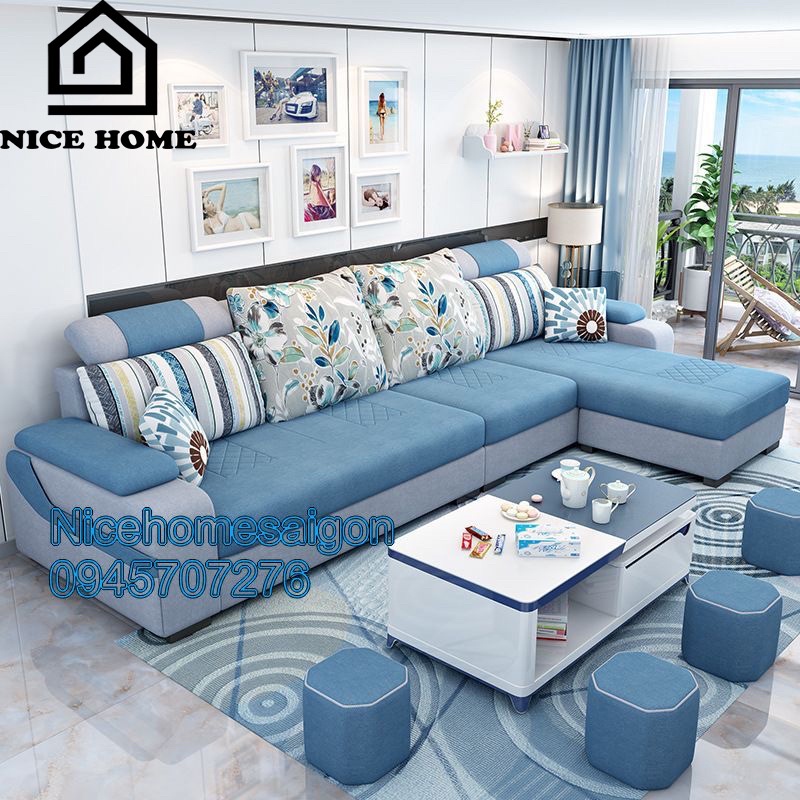 Sofa nỉ các mẫu đủ màu chỉ từ 5tr