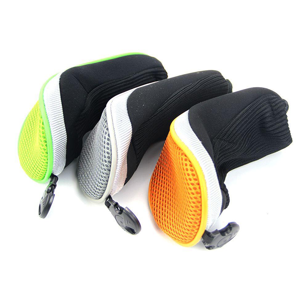 Set 4 Bọc Bảo Vệ Đầu Gậy Đánh Golf Phối Lưới Tiện Dụng