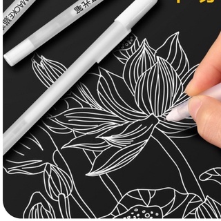 Bút gelly trắng bút mực gel trắng B.DEE