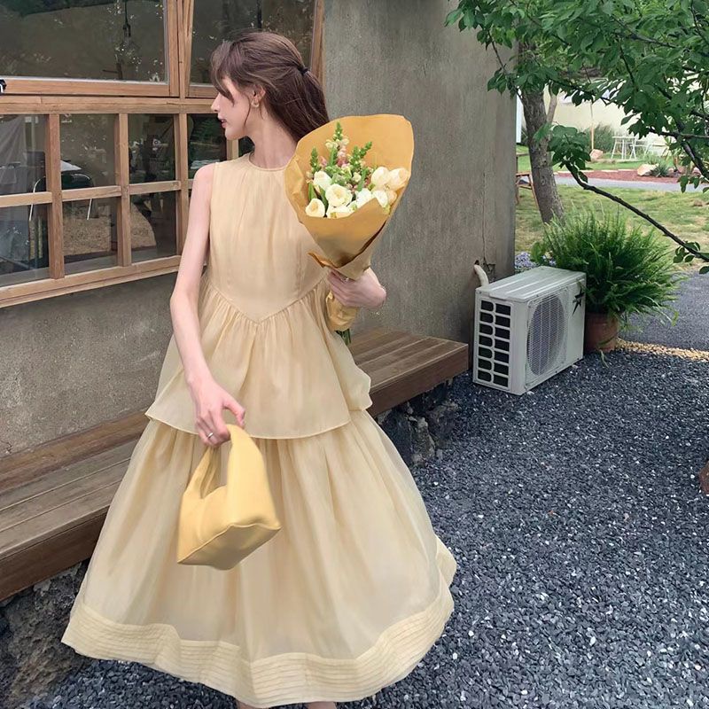 Đầm babydoll voan dáng xoè taobao order