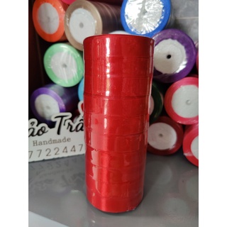 Ruy băng lụa 2cm dài 22m, 10k/cuộn