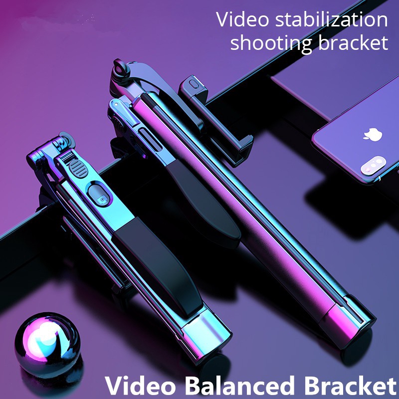 Gậy Chụp Hình Selfie Quay Video Kết Nối Bluetooth Chống Rung Có Đèn Rọi Cho Điện Thoại | BigBuy360 - bigbuy360.vn