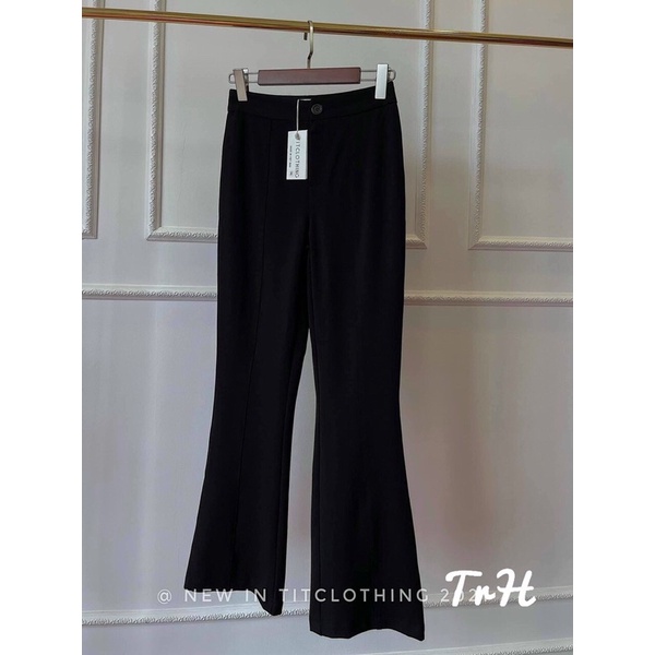 TIPU SHOP - HÀNG MAY THIẾT KẾ ★ Quần tây dáng loe chất tuyết mưa