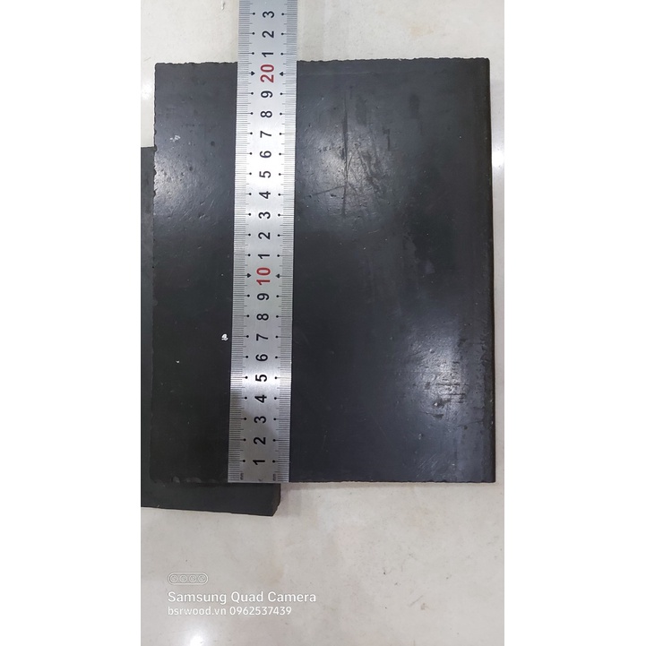 Thớt Nhựa, Tấm lót nhựa đê kê đục lỗ,đóng khoen,đóng nút Dày 1.5,3,4,5cm Size 10x15,15x20,20x25cm Màu đen, trắng