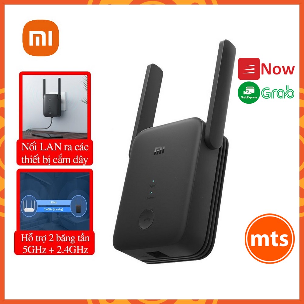 Kích sóng wifi Xiaomi AC1200 Mi Wifi Range Extender Bộ kích wifi 2 băng tần 2.4GHz 5GHz  - Minh Tín Shop