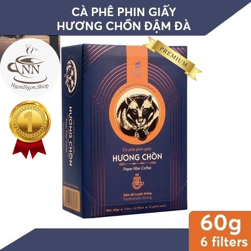 Cà Phê Chồn Phin Giấy Hương Vị Đậm Đà HONEE COFFEE 60g - NGON NGON CÀ PHÊ