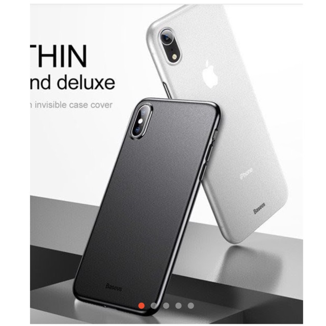 Ốp lưng Basues lụa siêu mỏng iphone  Xs max/6.5