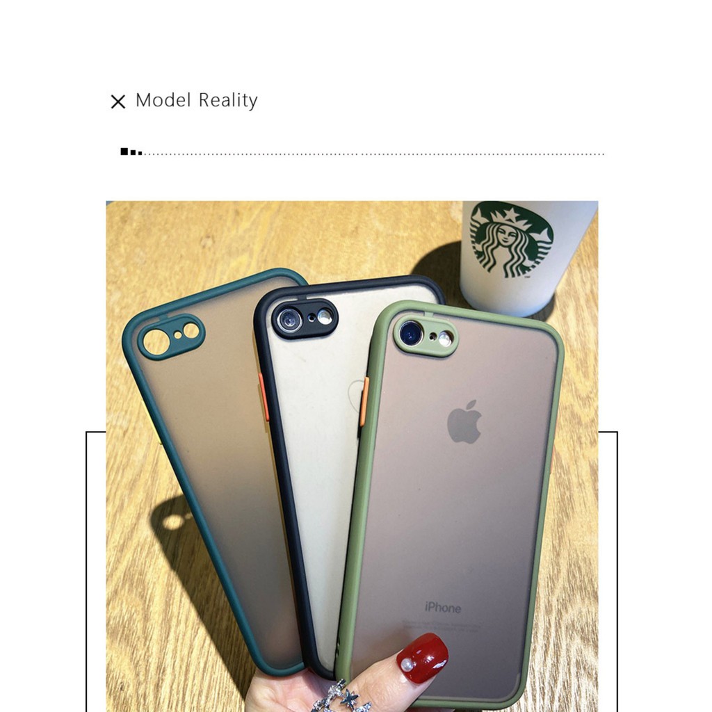 Ốp lưng cứng cho Apple iPhone SE 2020 iP 6/6S 8Plus 7+ iP 6S Plus 6/7P | BigBuy360 - bigbuy360.vn