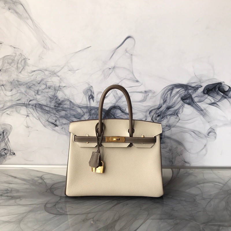 Túi xách nữ hermes HM Birkin da thật cao cấp phối màu cực sang