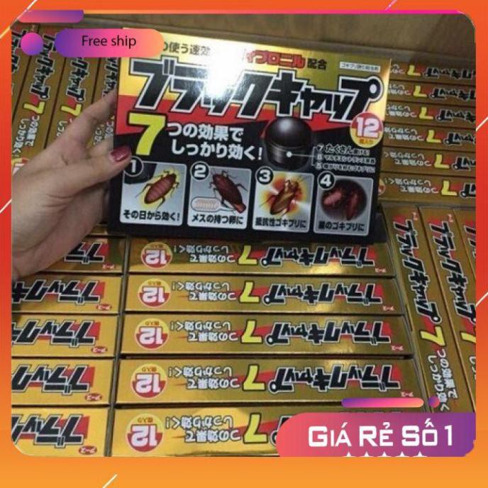 Viên diệt gián Nhật bản [FREE SHIP] an toàn hiệu quả hộp 12 viên