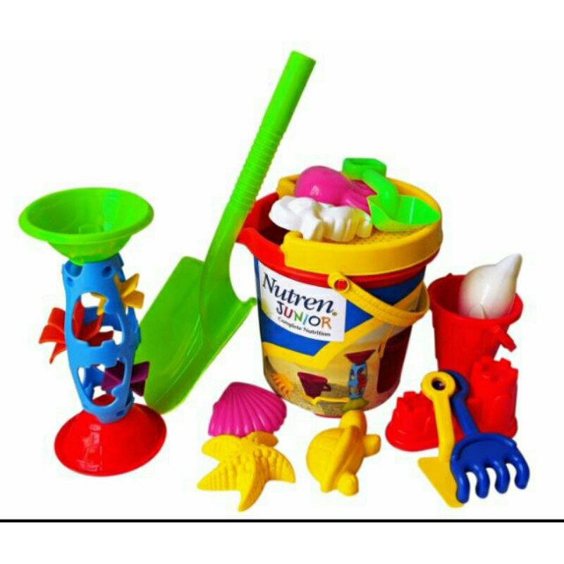 BỘ ĐỒ CHƠI XÚC CÁT CHO BÉ QUÀ TẶNG NUTREN HÀNG RẤT ĐẸP