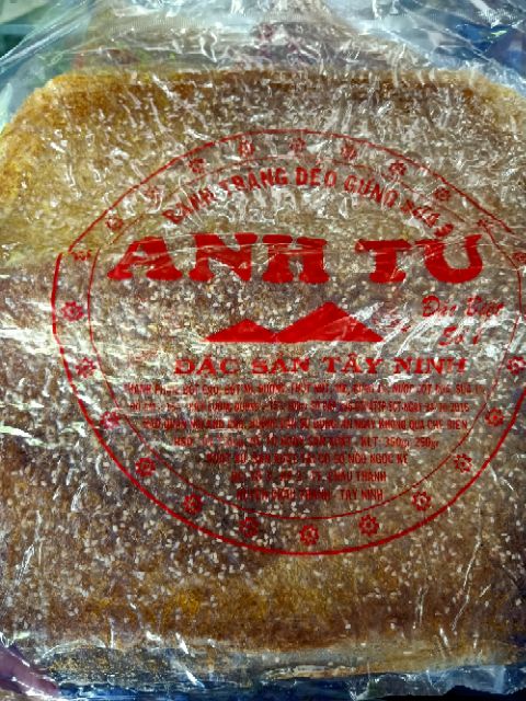 Bánh Tráng Dẻo Gừng Sữa Anh Tú bịch 300gr - loại ĐẶC BIỆT- Đặc Sản Tây Ninh | BigBuy360 - bigbuy360.vn