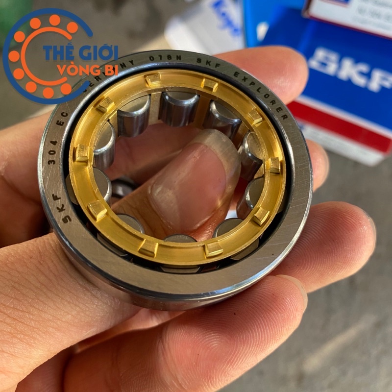 Vòng bi bạc đạn SKF NJ 304 ECM