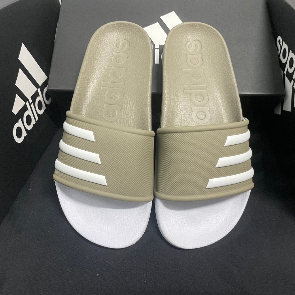 DÉP ADIDAS QUAI NGANG 3 SỌC NAM NỮ ĐẸP- NHẸ THỜI TRANG/ DÉP ADIDAS ADILETTE 2023