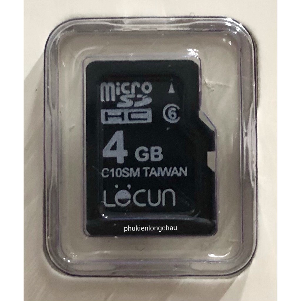 Thẻ Nhớ Micro SD Lecun 4GB Class 6 Chính Hãng