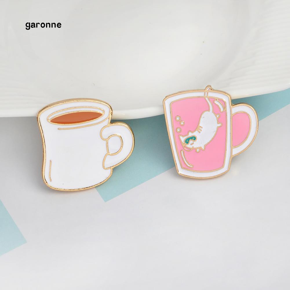 Set 4 Ghim Cài Áo Hoạt Hình Xinh Xắn