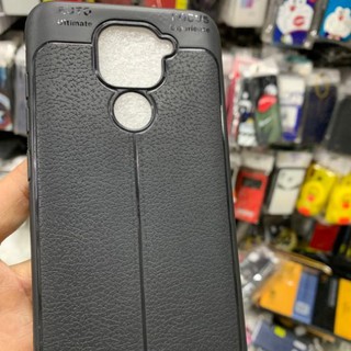 Ốp lưng Xiaomi redmi Note 9 dẻo đen Vân da AD_case shop