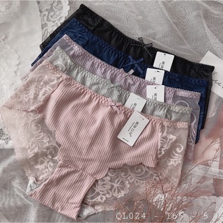 QUẦN LÓT REN ĐÚC PHỐI LƯỚI QL024