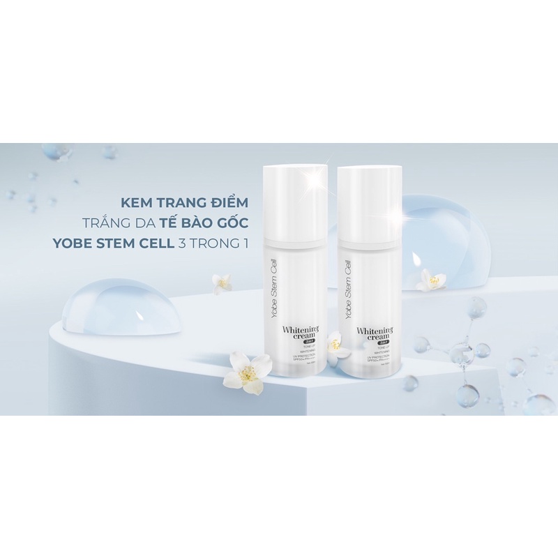 Kem Trang Điểm Trắng Da tế bào gốc YobeCell – 3 trong 1 | BigBuy360 - bigbuy360.vn