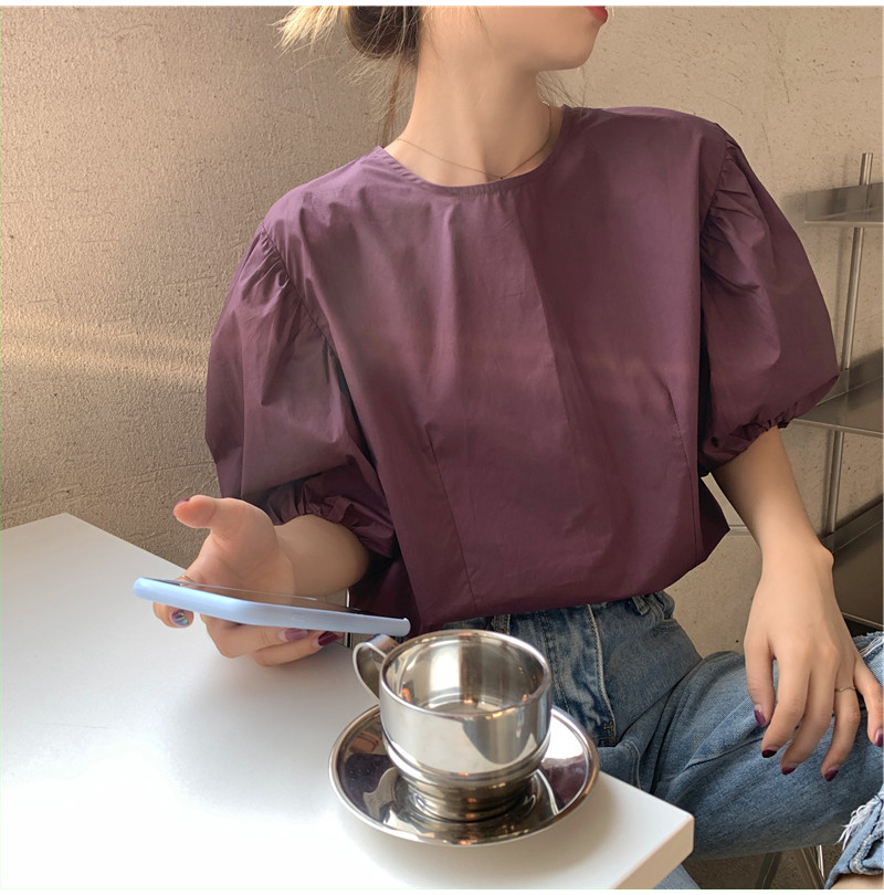 Áo Thun Tay Ngắn Cổ Tròn Thời Trang Dành Cho Nữ