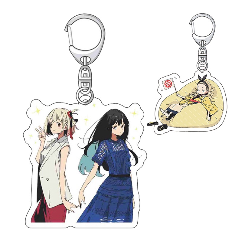 Ygt Móc Khóa Acrylic Hình Lycoris Recoil Anime Nishikigi Chisato Takina Inoue Mizuki Nakahara