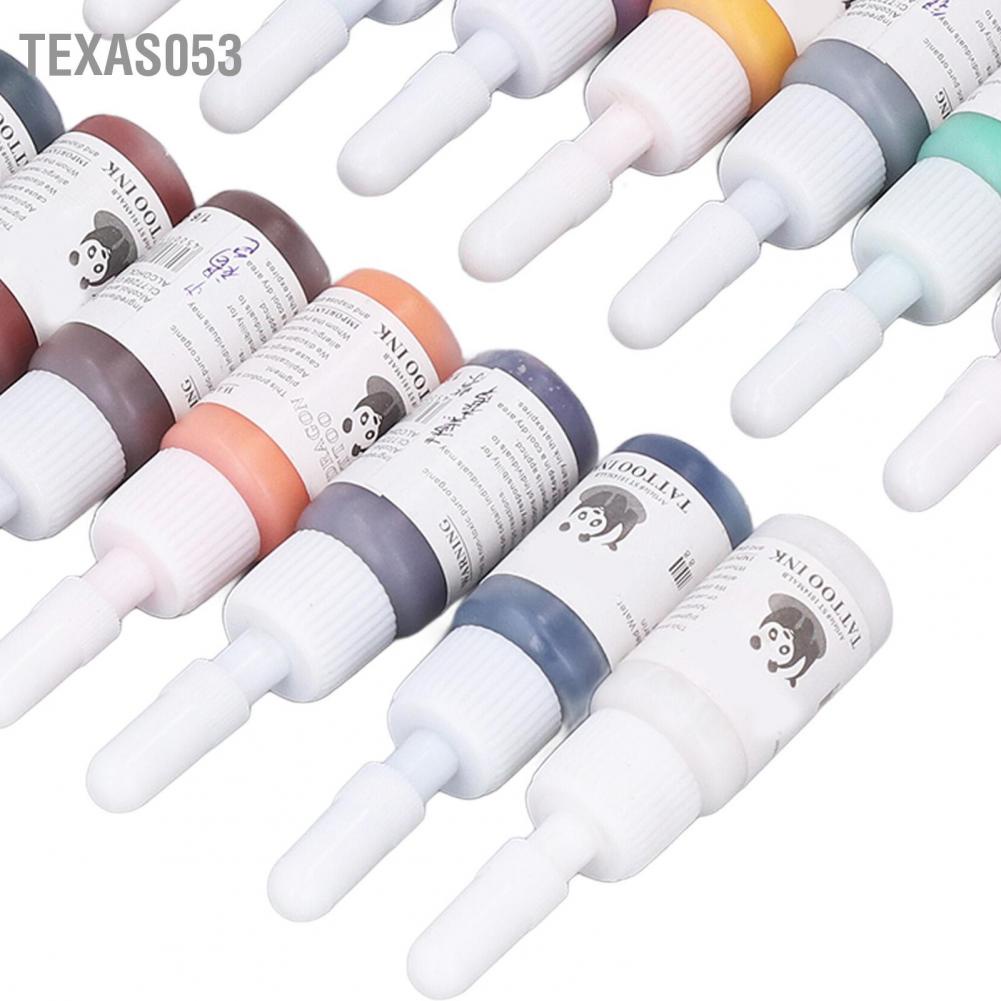 Mực Xăm Hình 20 màu - Mực xăm tattoo 100ml（5ml*20） Chất liệu an toàn