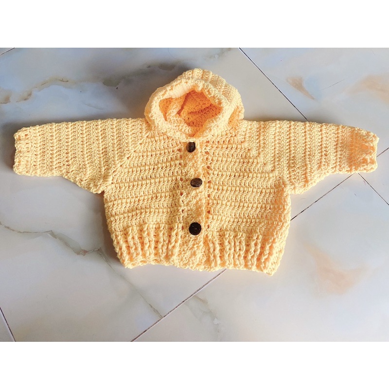 Áo khoát len HandMade cho bé gái