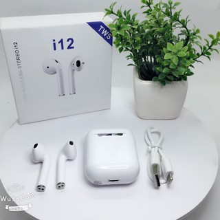 Tai Nghe Bluetooth ⚡️𝐅𝐑𝐄𝐄 𝐒𝐇𝐈𝐏⚡️ Tai nghe  I12 TWS 5.0-Kết Nối Không Dây-Giá rẻ nhất-Uy Tín nhất-Chất lượng nhất