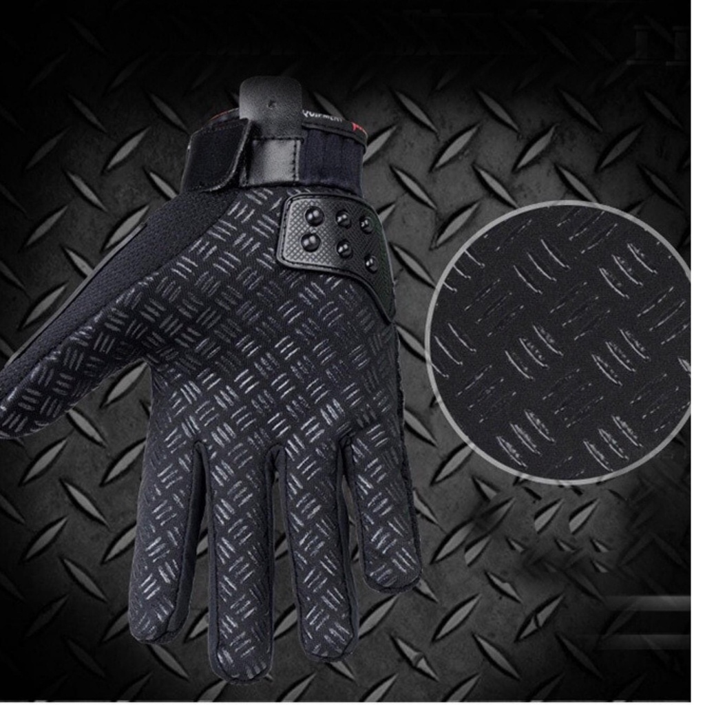 Găng Tay Xe Máy, Đi Phượt MADBIKE Bọc Thép Không Gỉ