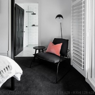 [ Kích thước 2M x 0.5M ] Thảm nỉ trang trí - Thảm trải sàn màu xám đen
