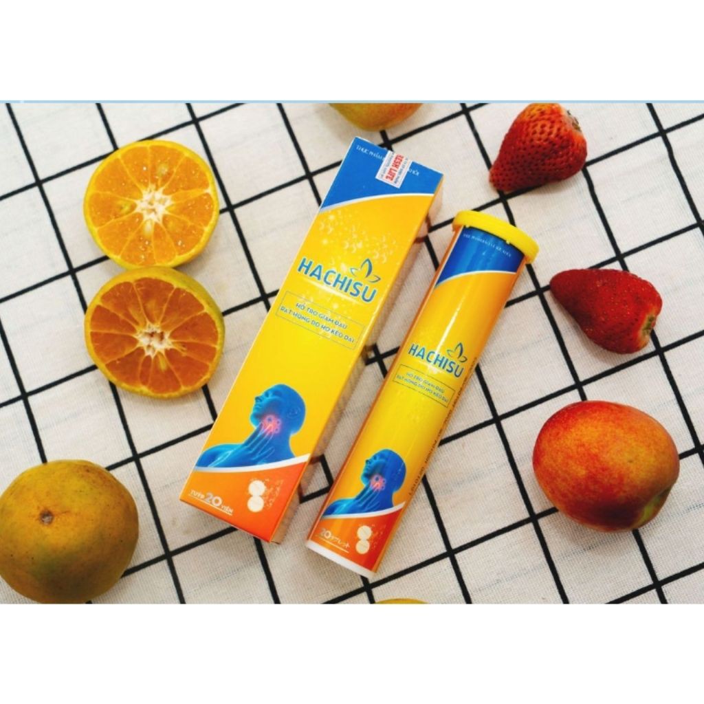 Viên Sủi Hỗ Trợ Điều Trị Viêm Họng - HACHISU | Thế Giới Skin Care