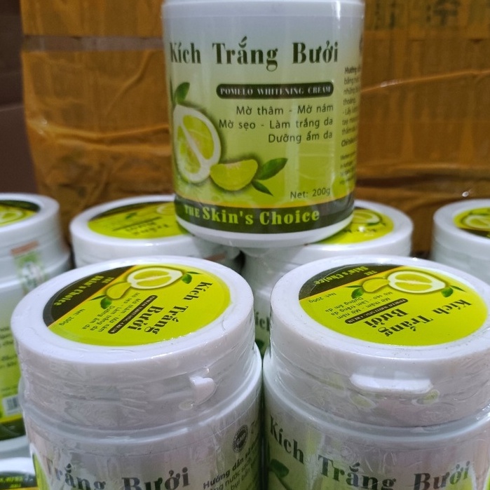 Kem kích trắng Bưởi toàn thân 200gr