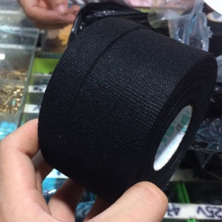 Băng dính vải màu đen bản 2cm (giá 1 cuộn )