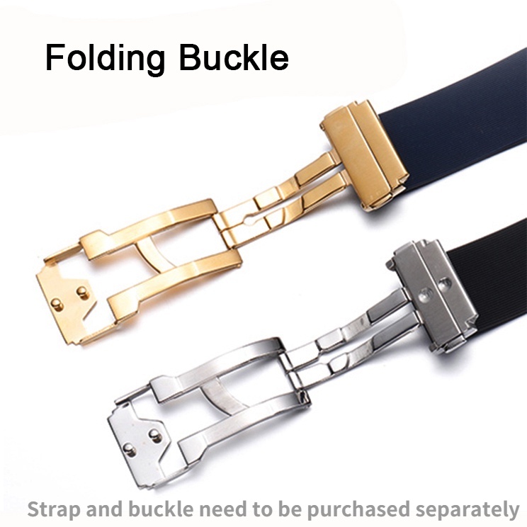 Dây Đeo Cao Su Silicon Mềm Chống Thấm Nước 17x25mm Cho Đồng Hồ HB BIG BANG Series