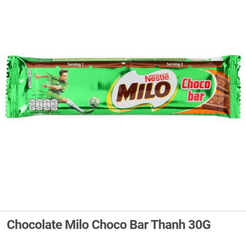 Chocolate Milo Choco Bar Thanh 30G