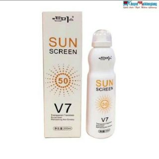 Xịt chống nắng V7