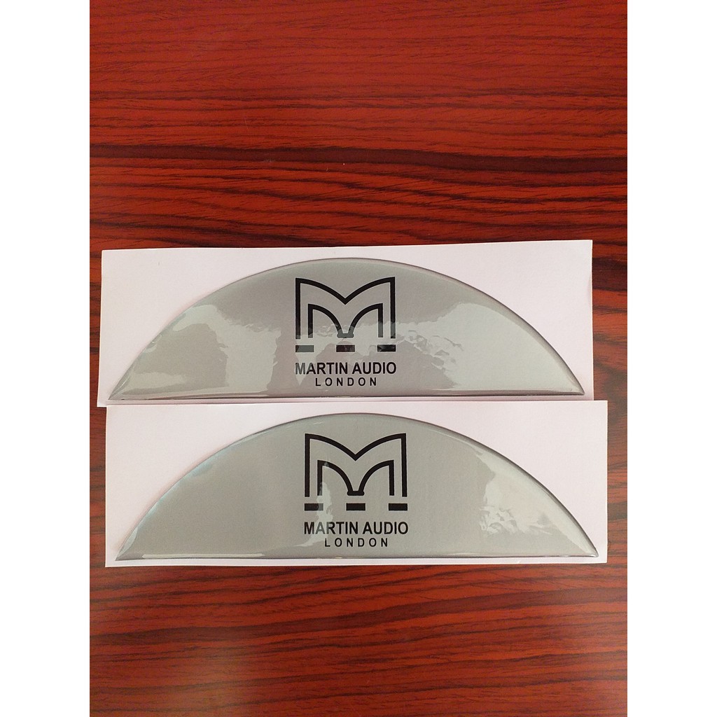 TEM DÁN THÙNG LOA THƯƠNG HIỆU MARTIN -GIÁ 1 CẶP CÓ KEO DÍNH