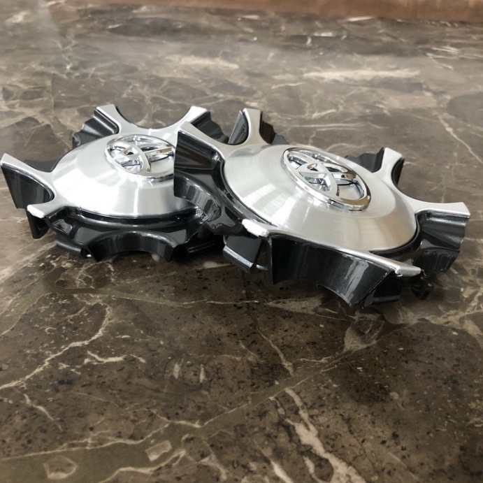 1 chiếc Logo chụp mâm, ốp lazang bánh xe ô tô Toyota Fortuner 2017, 2018, 2019, 2020 MÃ TY-503 - HÀNG CÓ SẴN