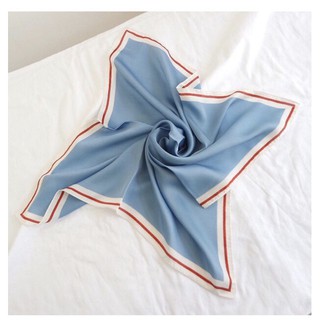 Khăn lụa trơn size 70x70cm Khăn choàng cổ thanh lịch