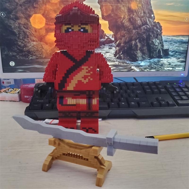 Sturdy Đồ chơi trẻ em Lắp Ráp Siêu Anh Hùng ironman Dễ Thương Cho Bé