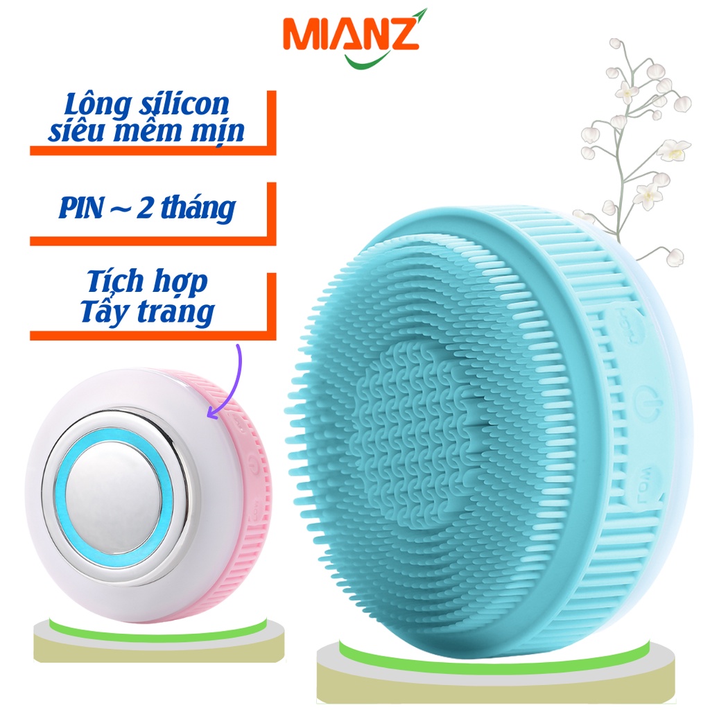 Máy rửa mặt massage nâng cơ đẩy tinh chất trắng da MIANZ, rửa và massage mặt đa năng trẻ hóa làn da MIANZ STORE