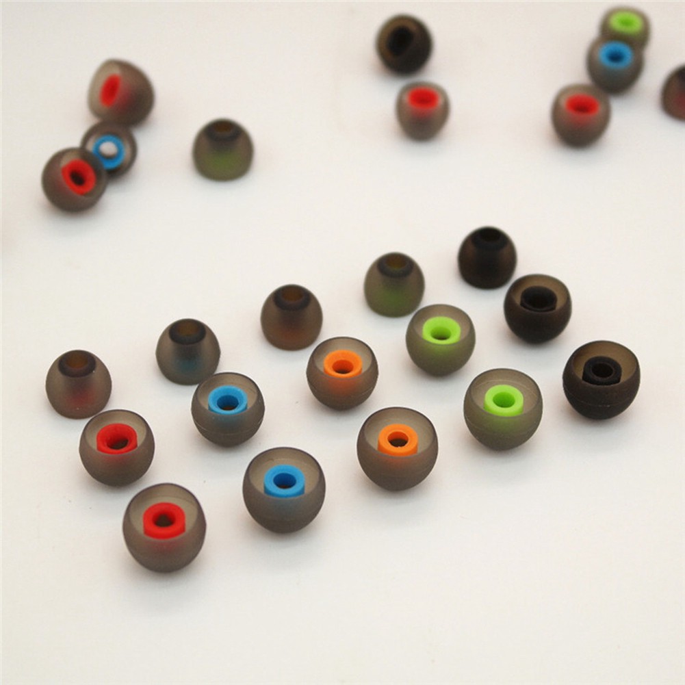 6 miếng phụ kiện dùng bọc tai nghe bằng silicon tiện lợi mềm mại