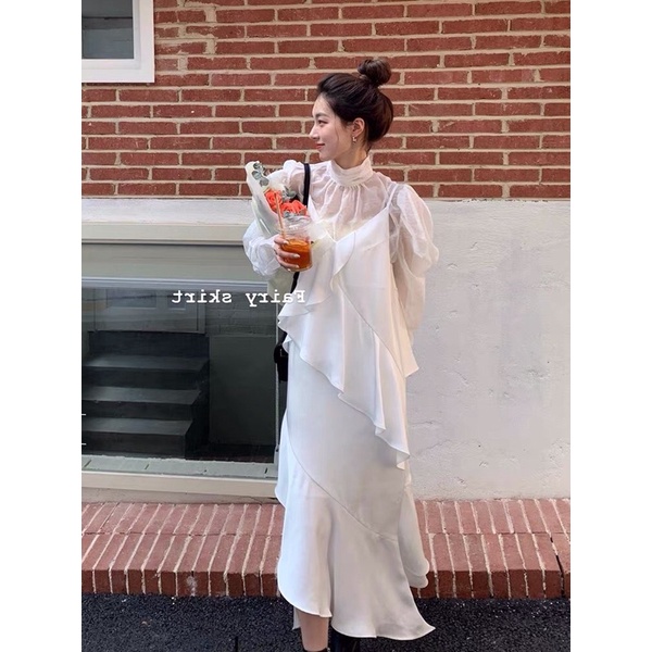 Set đầm tiểu thư vintage