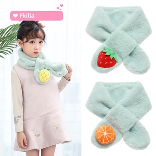 Set 5 khăn choàng cổ chất liệu dày dặn dễ thương xinh xắn cho bé