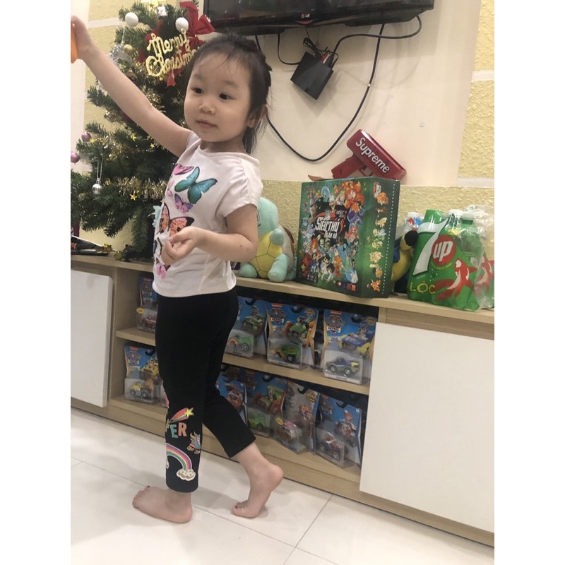 Quần legging Bé Gái 15kg-30kg