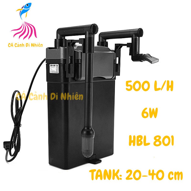 Máy lọc treo thành hồ cá SunSun HBL-801 cho hồ 20-40 cm HBL801